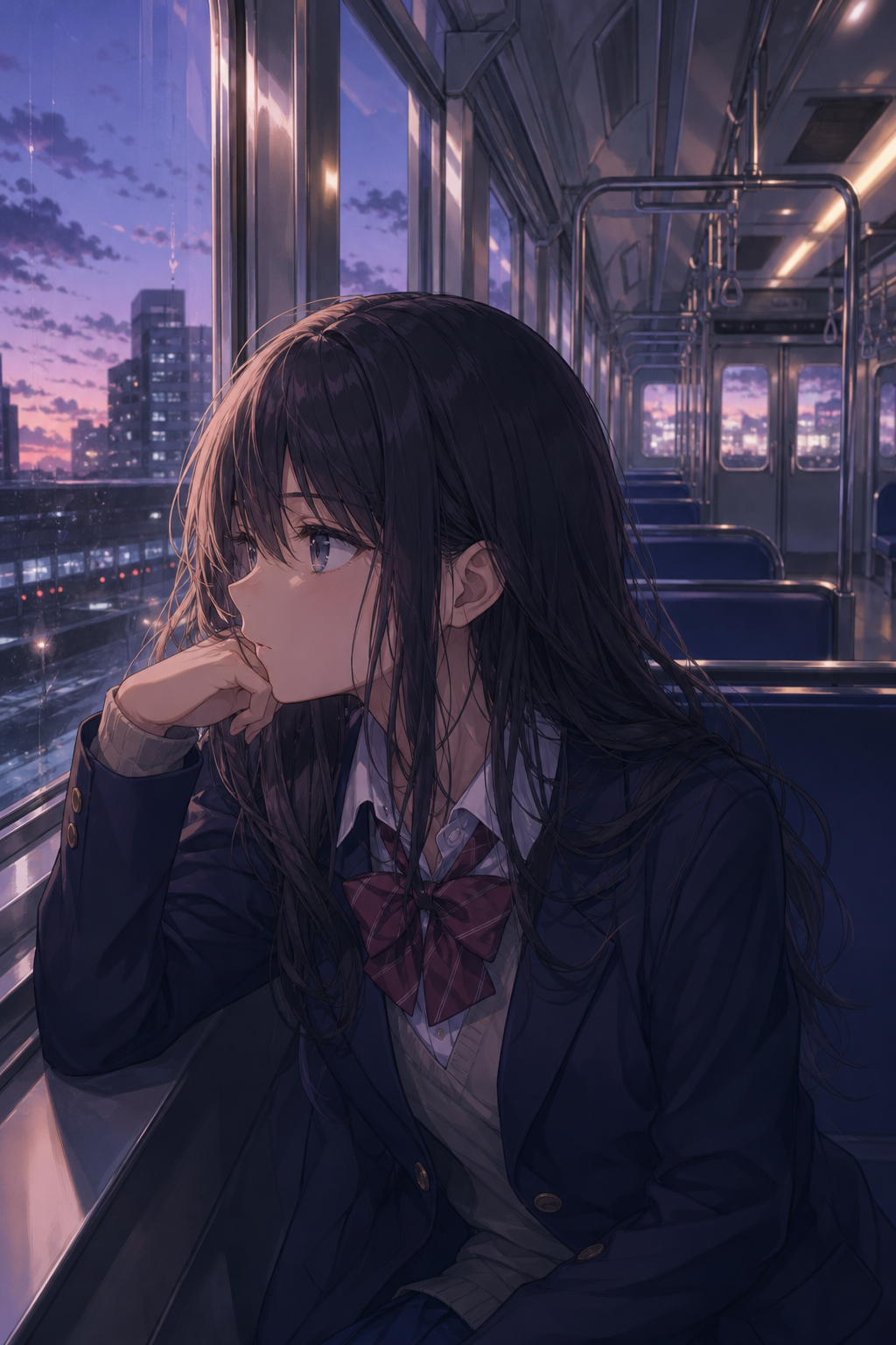 Train Ride Home — community sample from Visual Novel Generator